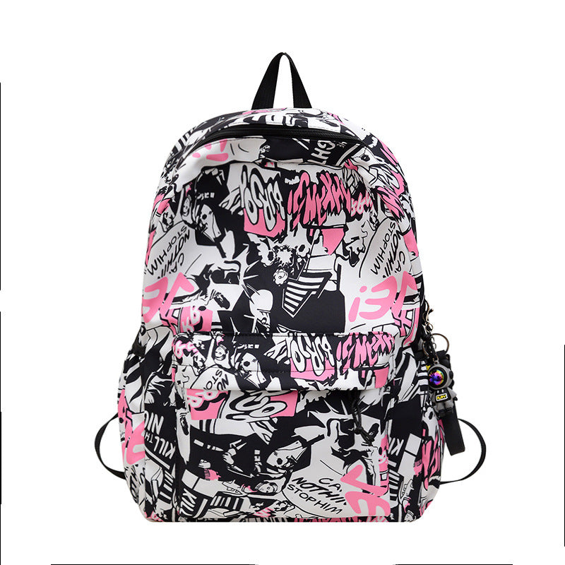 Künstlerischer Grafikdruck Rucksack Brehn