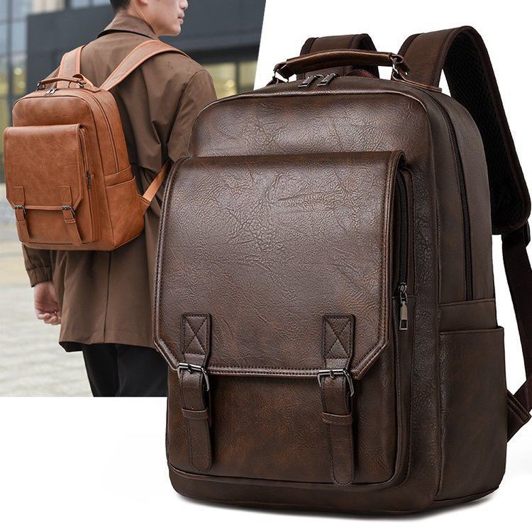 Eleganter Rucksack mit Praktischen Fächern und Stilvollen Details Brehn