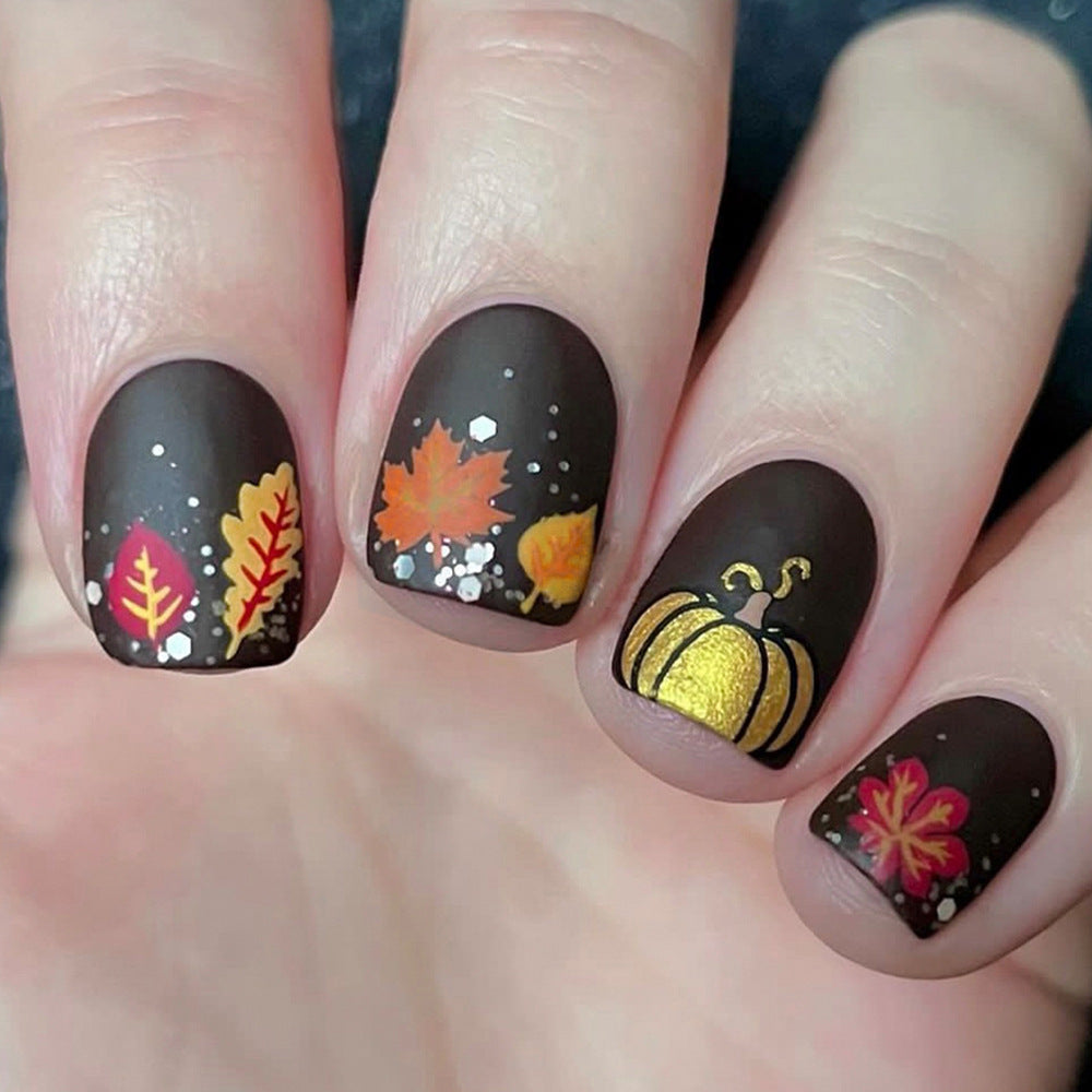 Festliches Herbst-Nageldesign Brehn