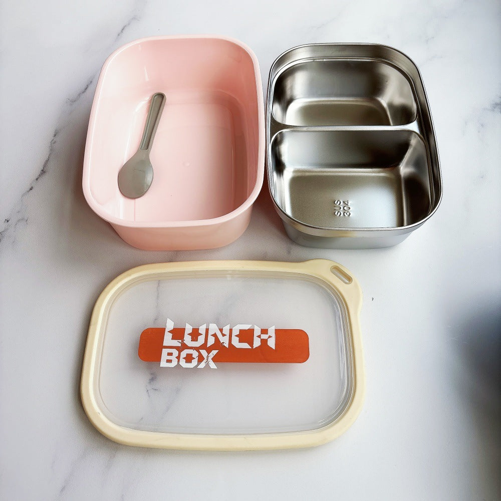Premium Geteilte Kunststoff-Lunchbox