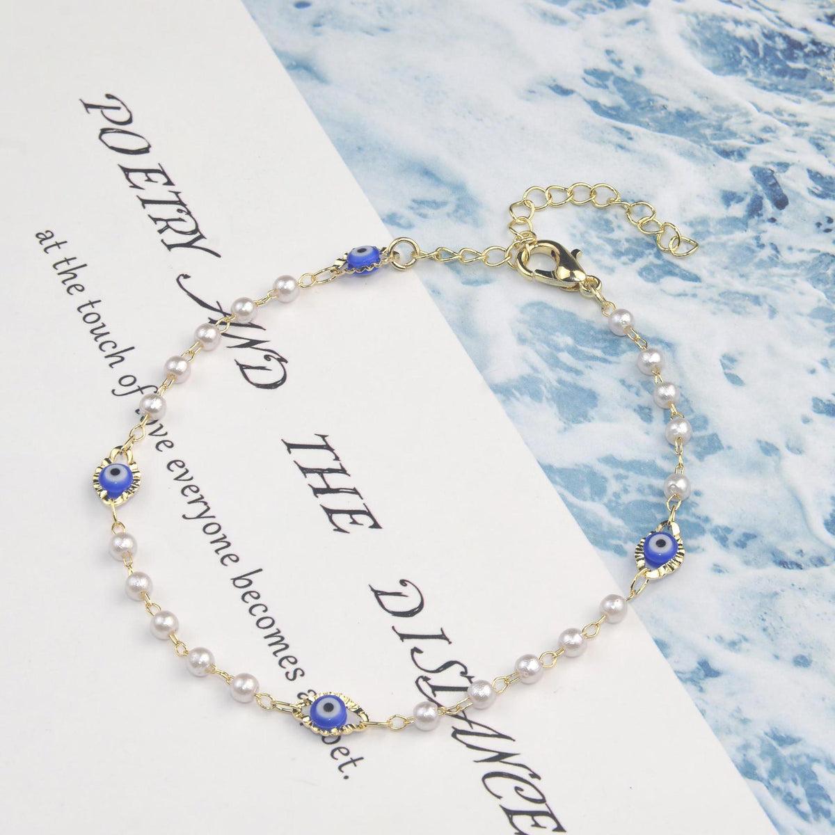 Elegante Perlenkette Brehn