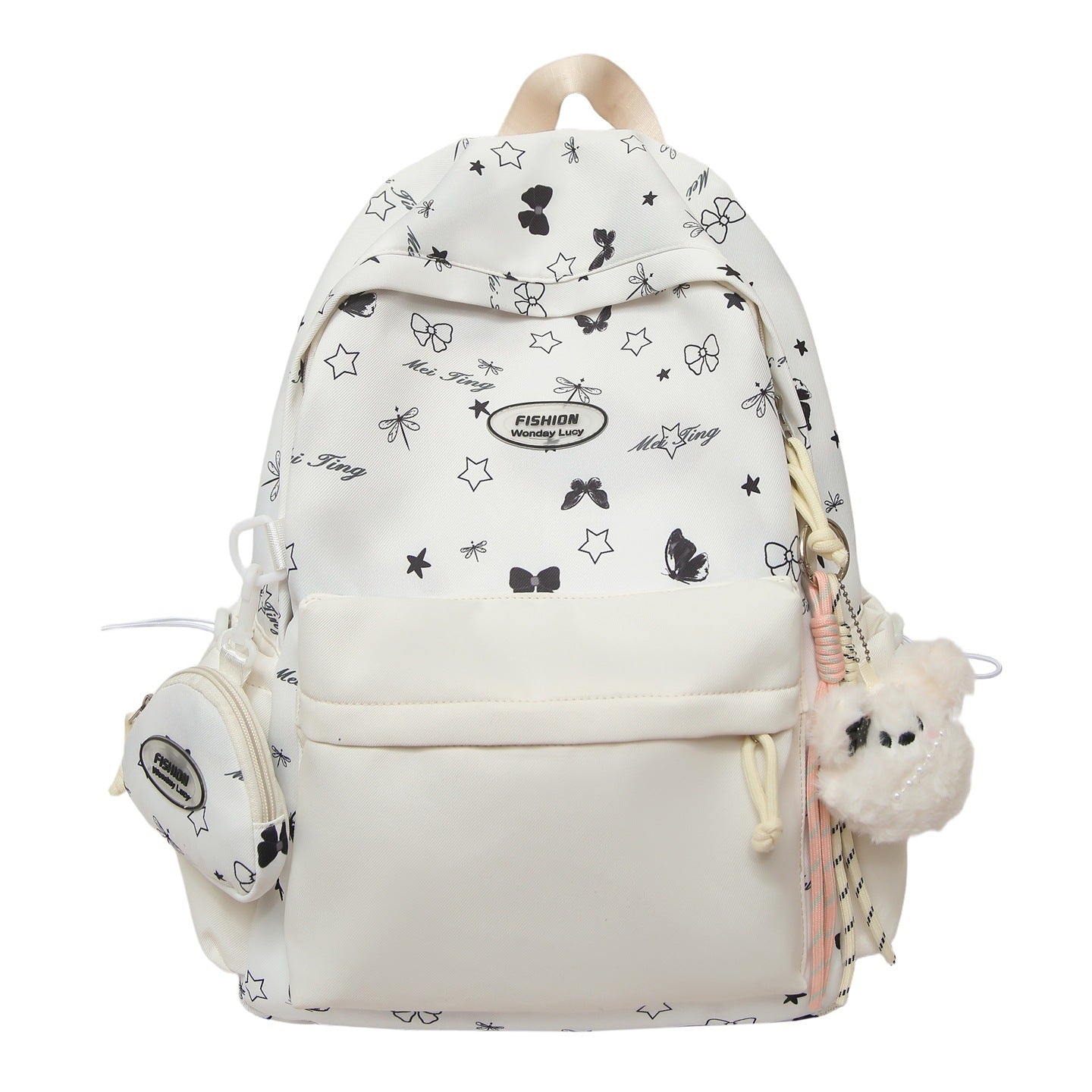 Stylischer Rucksack mit Schmetterlingsdruck Brehn