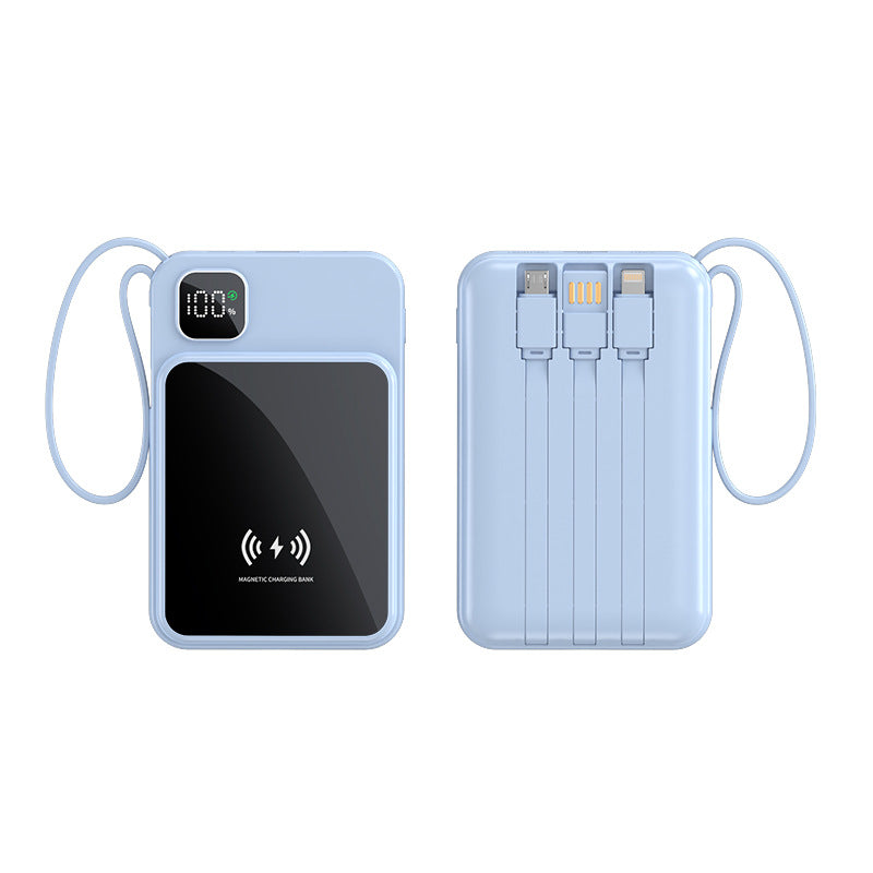 Magnetische Powerbank mit Schnellladefunktion Brehn
