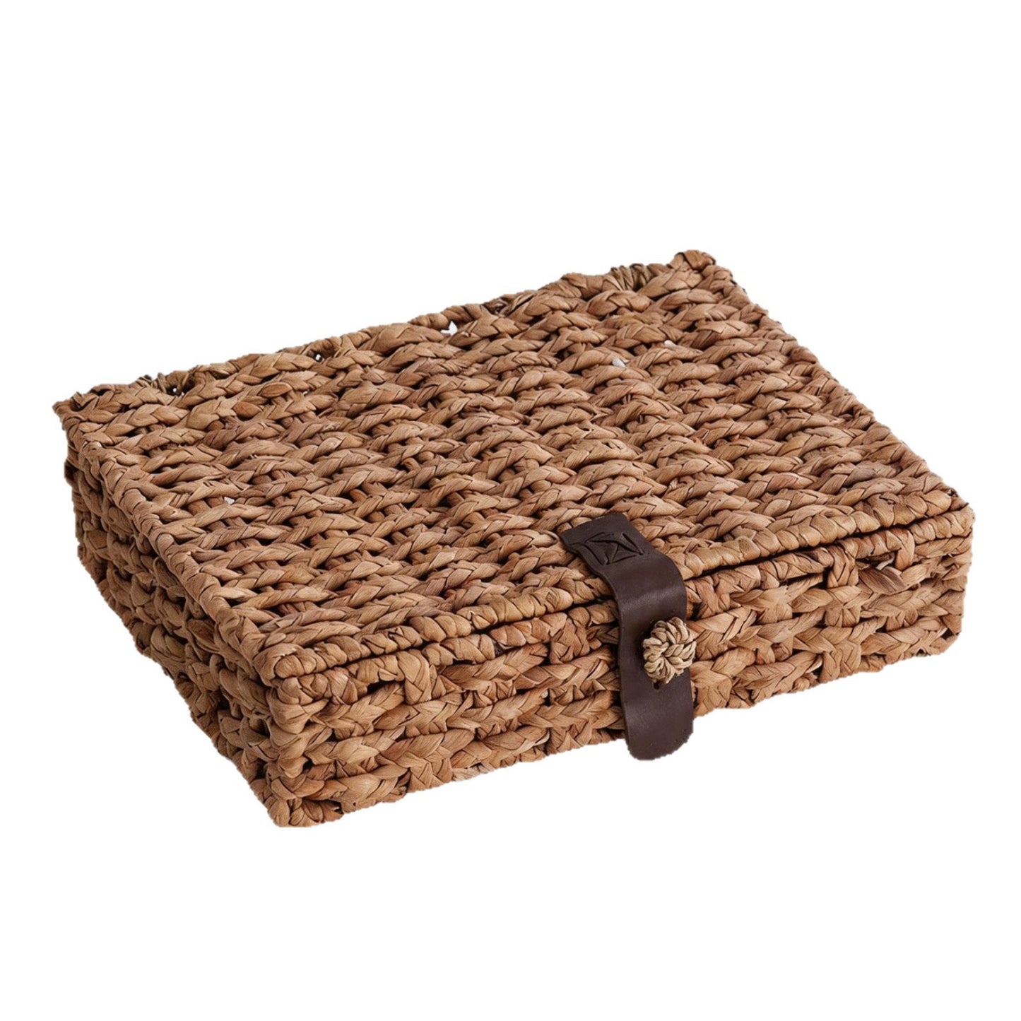 Handgefertigte Aufbewahrungsbox Aus Geflochtenem Naturmaterial Brehn