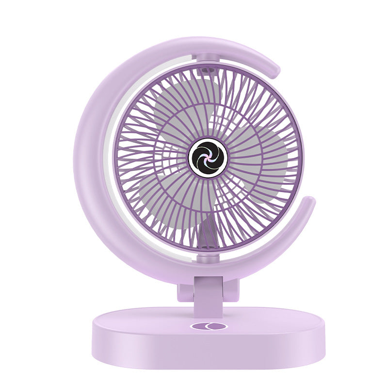 Damen Tragbarer Tischventilator mit LED-Beleuchtung Brehn
