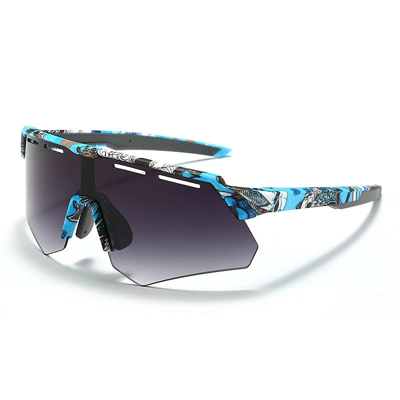 Herren Sport Performance Shield Sonnenbrille Brehn