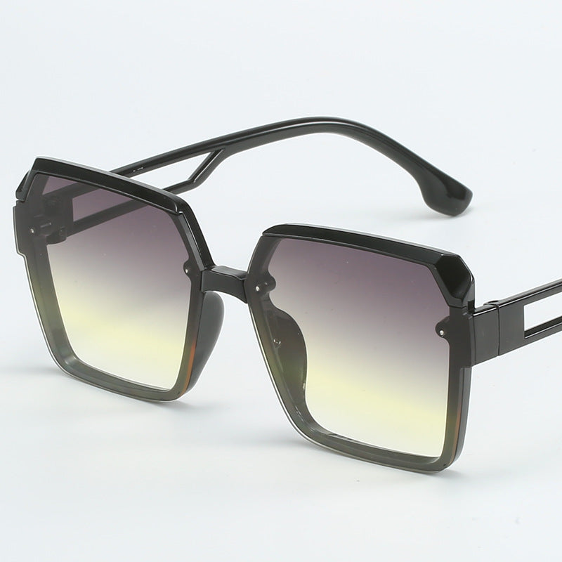 Damen modische quadratische Sonnenbrille mit filigranem Design Brehn