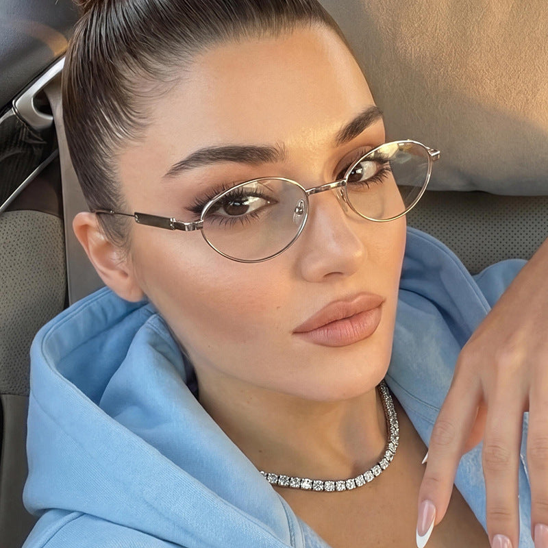 Damen modische optische Brille im eleganten Drahtgestell Brehn
