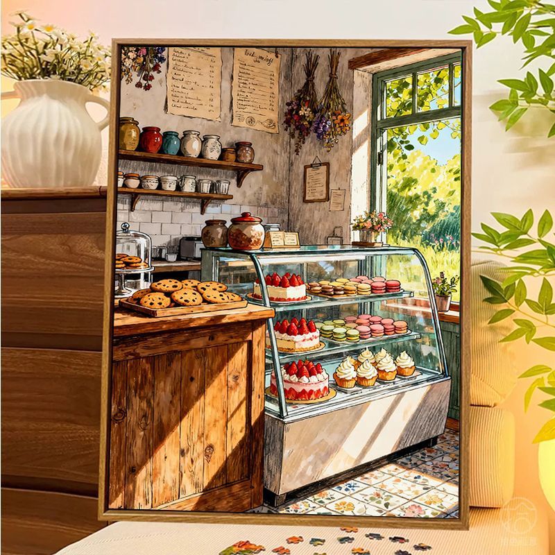 Bäckerei-Themen Dekorative Leinwandkunst Brehn
