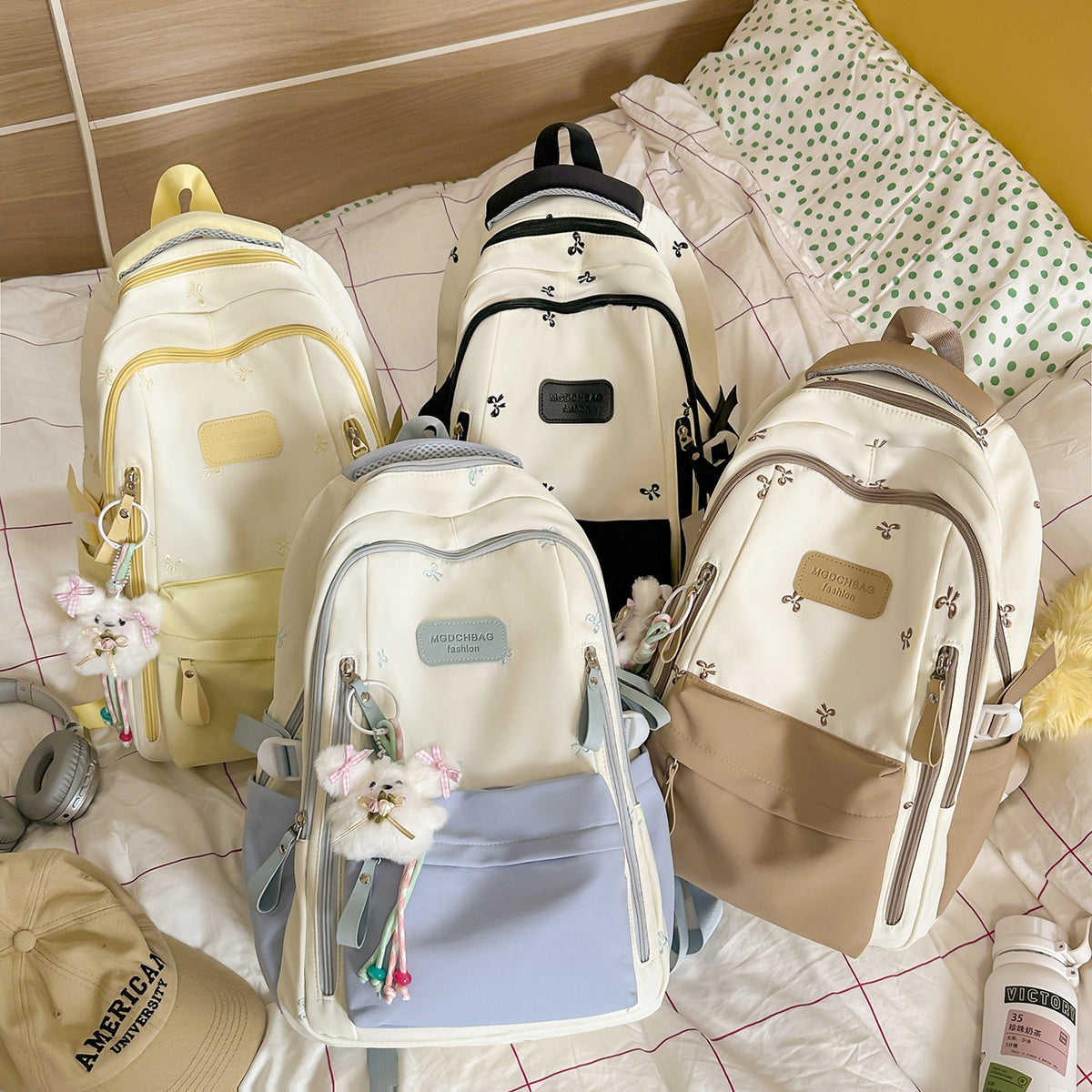 Stylische bedruckte Mehrfachfach-Rucksack Brehn