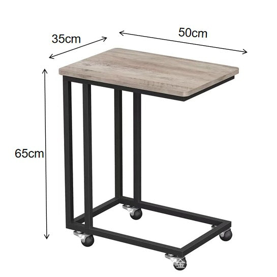 Beistelltisch mit Rollen und modernem Design Brehn