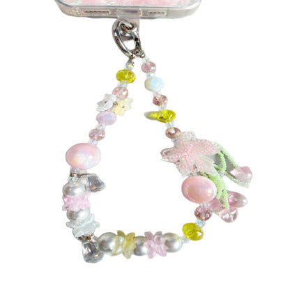 Floral Acryl Charm Schlüsselanhänger Brehn