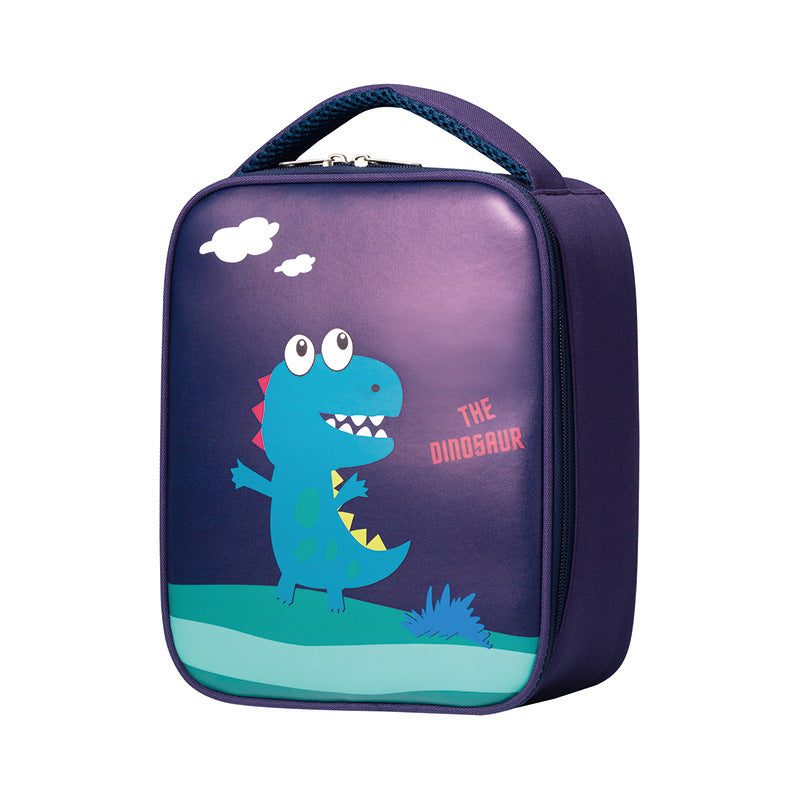 Spaß Dinosaurier-Themen Isolierte Lunch Tasche