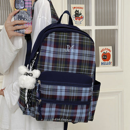 Multi-Taschen-Alltags-Schulrucksack Brehn