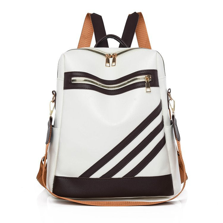 Modischer Leder Rucksack Brehn