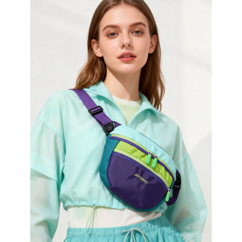 Multi-Reißverschluss Sling Bag Brehn