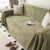 Fischgräten Sofa Decke