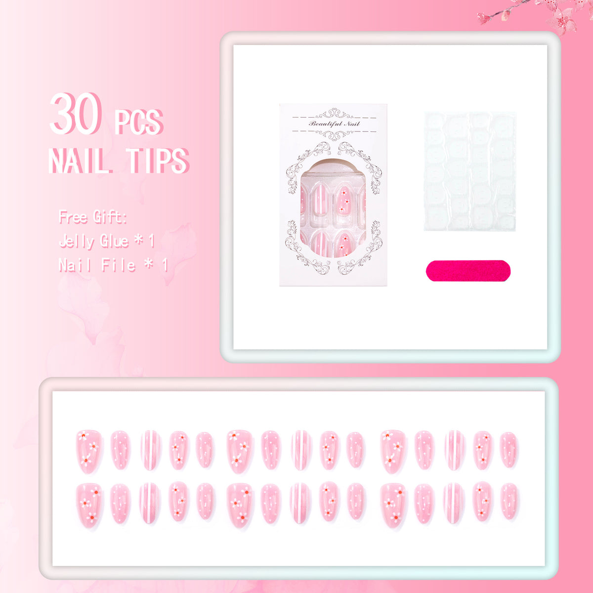 Press-On Nail Set