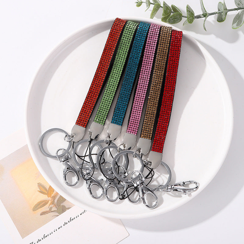 Rhinestone Akzent Schlüsselanhänger Halter Brehn
