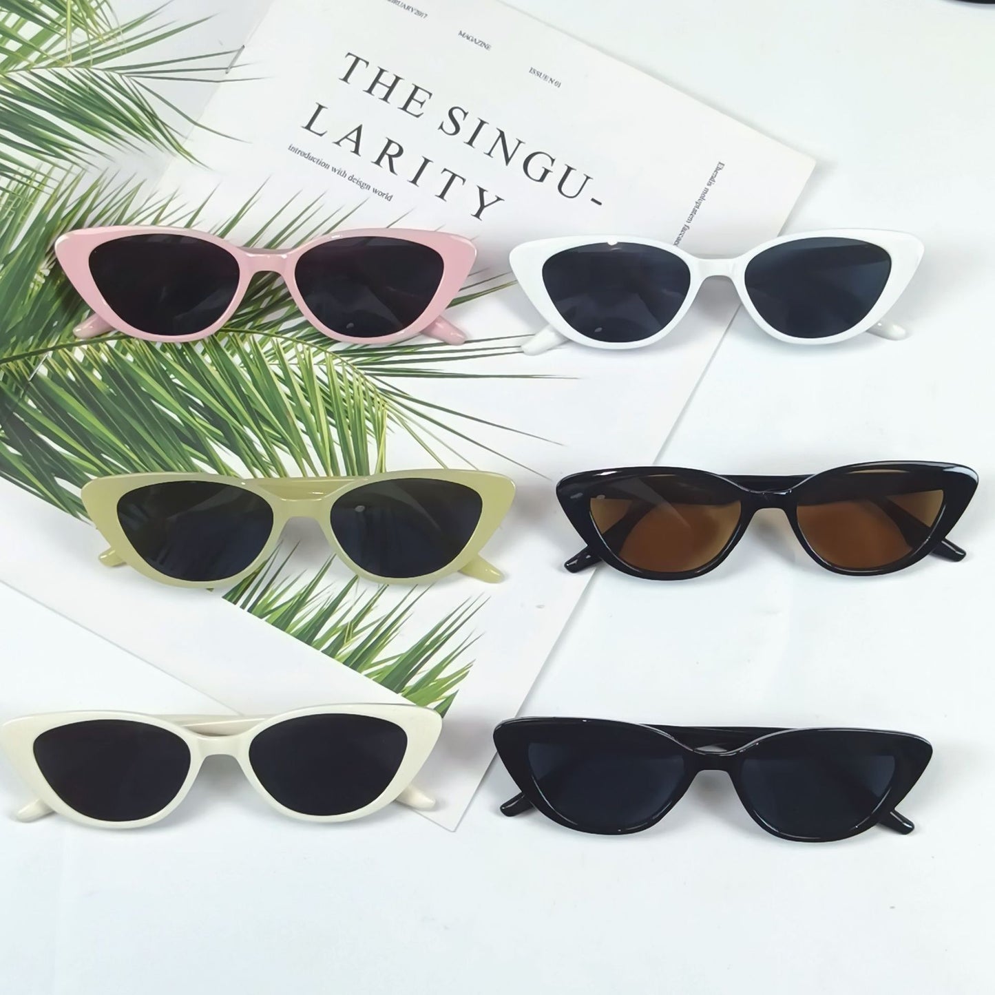 Damen Geometrische Sonnenbrille mit UV-Schutz Brehn