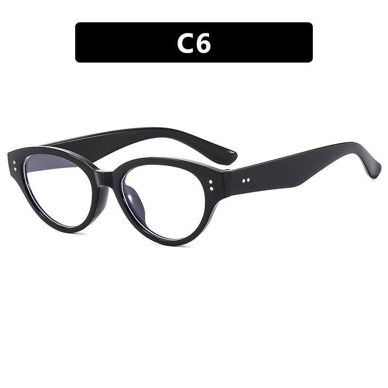 Damen Cat-Eye Sonnenbrille mit robustem Rahmen und polarisierenden Gläsern Brehn