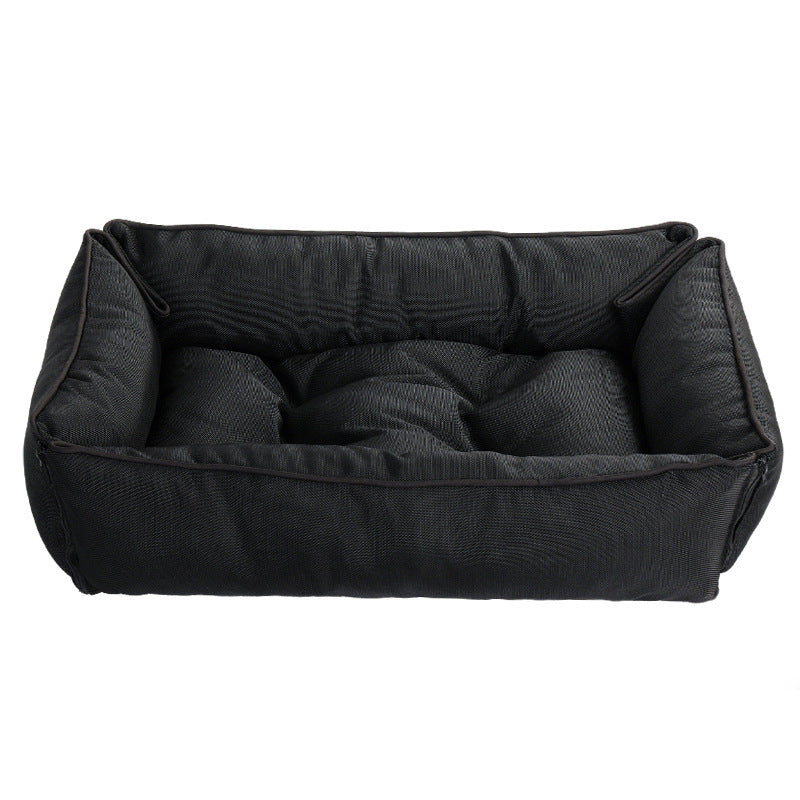 Gemütliches Rückenkissen-Hundebett