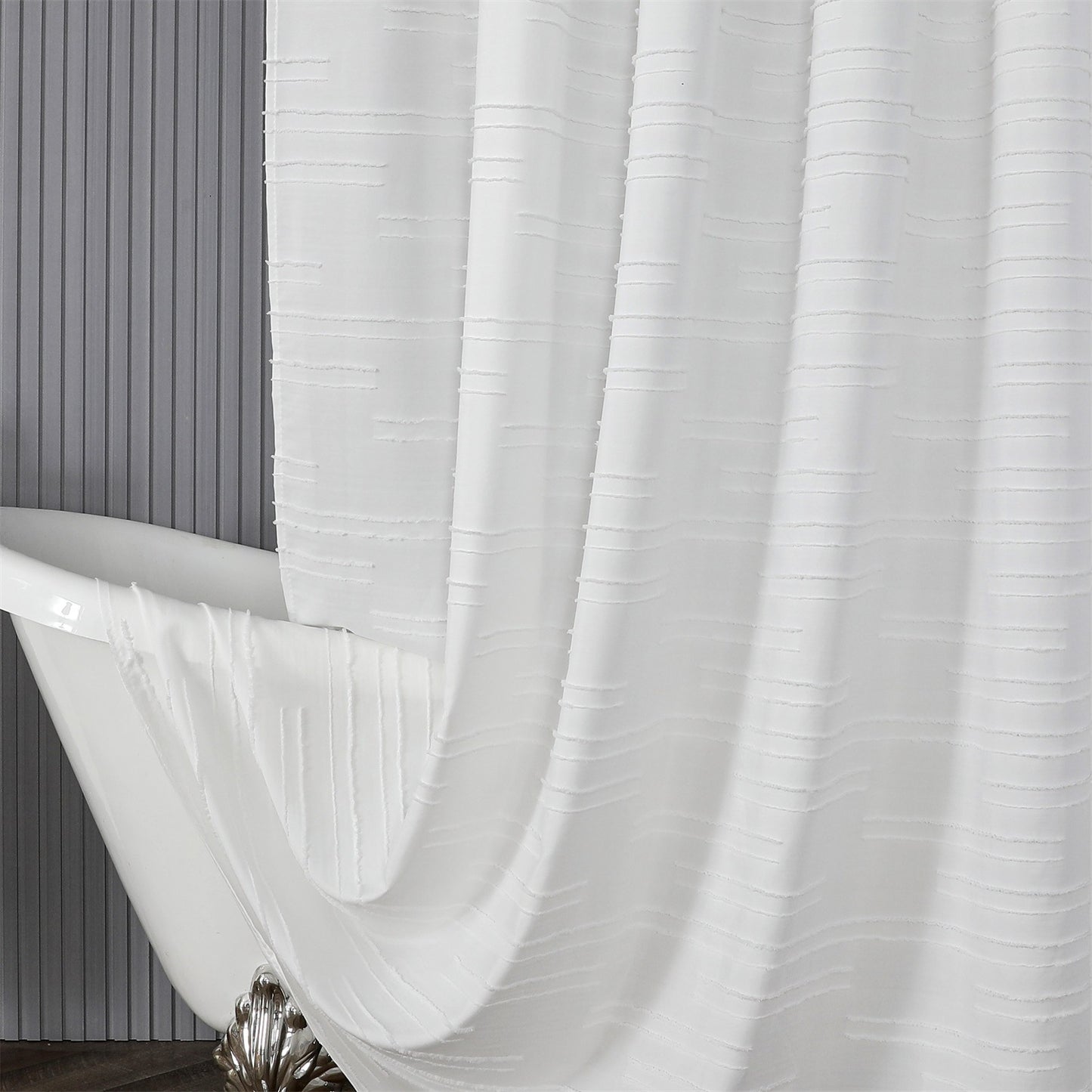Strukturierte Design Fenstervorhang Brehn