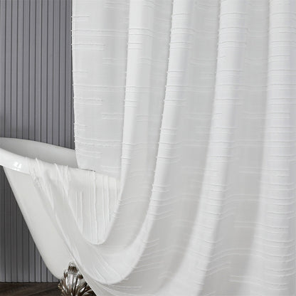 Strukturierte Design Fenstervorhang Brehn