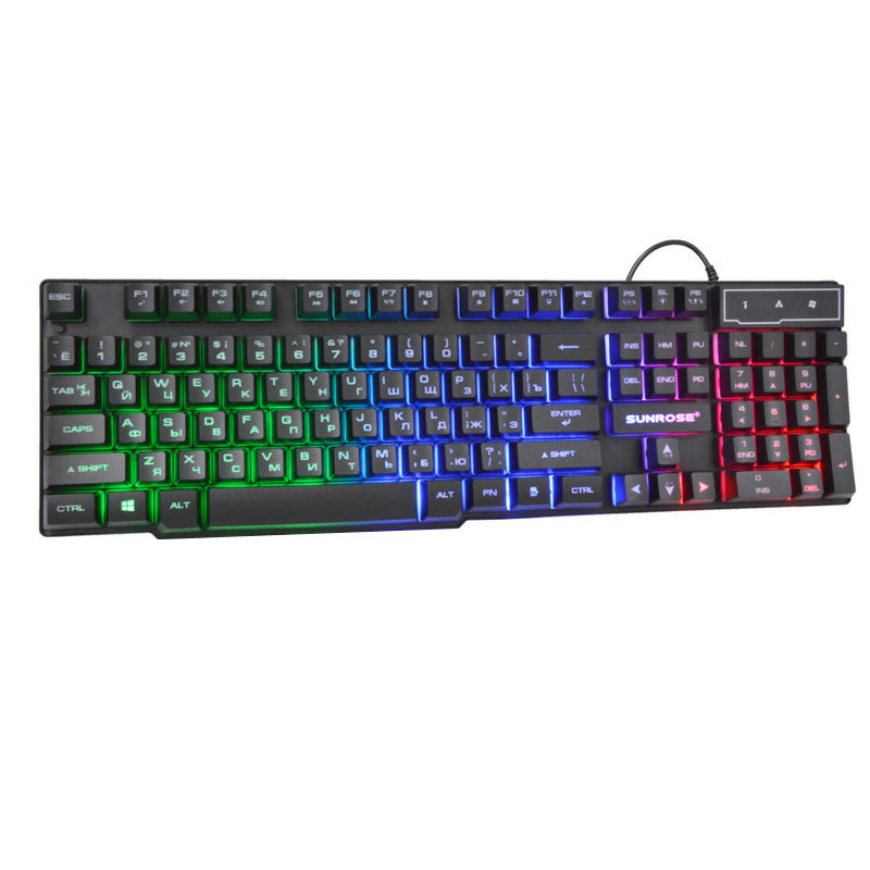 RGB-beleuchtete Gaming-Tastatur mit Präzisionsschaltern Brehn