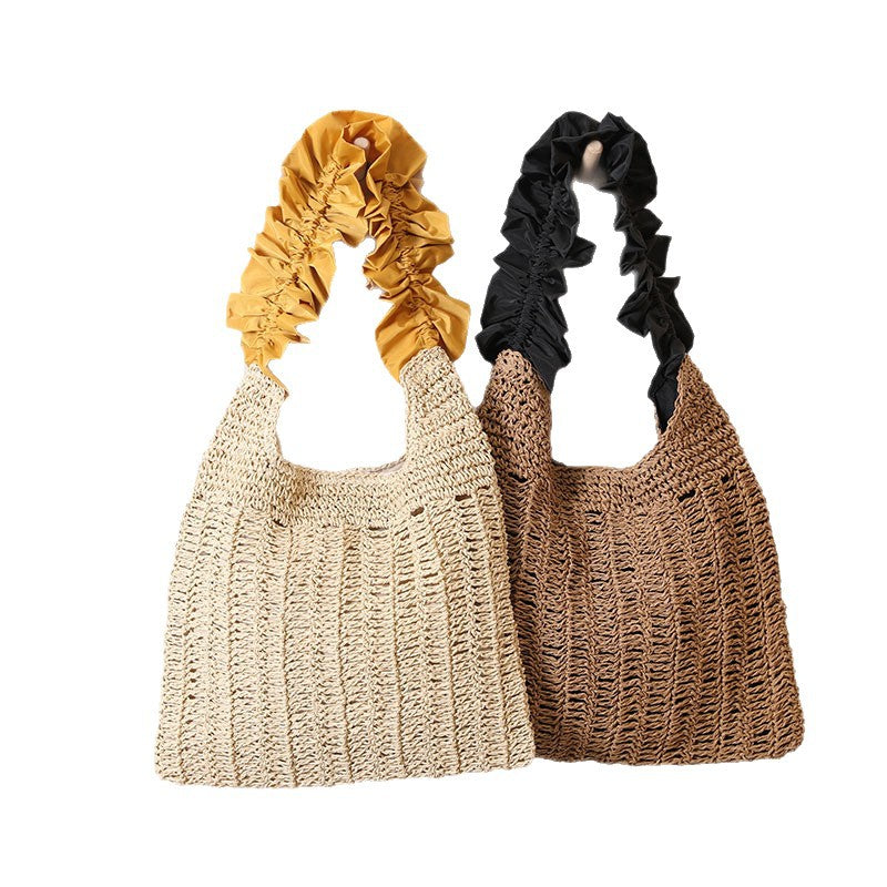 Damen Modische und handgefertigte Taschen mit rüschenförmigem Griff Brehn