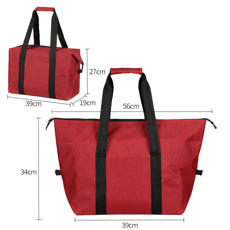 Isolierte Multi-Fach Kühl-Tasche