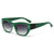 Damen Cat-Eye Sonnenbrille mit elegantem, transparentem Rahmen Brehn