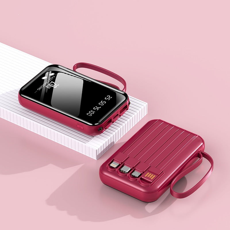 Powerbank mit innovativer Schnellladefunktion und digitaler Anzeige Brehn
