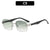Moderne Eckige Sonnenbrille
