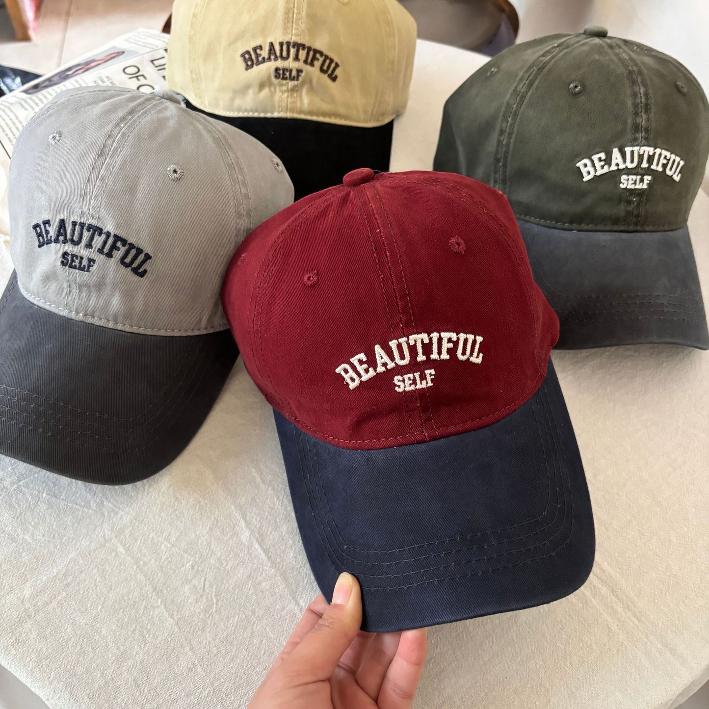 Damen Freizeit Verstellbare Statement Cap Brehn