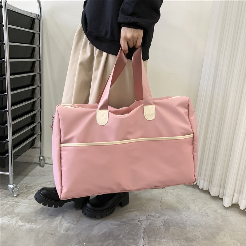 Stilvolle gesteppt Sport-Duffel-Tasche Brehn
