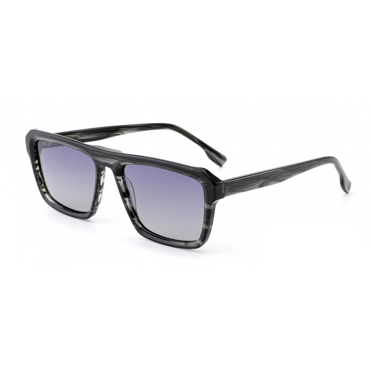 Damen modische Sonnenbrille mit modernem, breiten Rahmen und hochgradigem UV-Schutz Brehn
