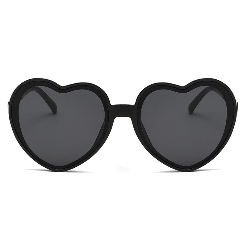 Damen verspielte Herzform Sonnenbrille Brehn