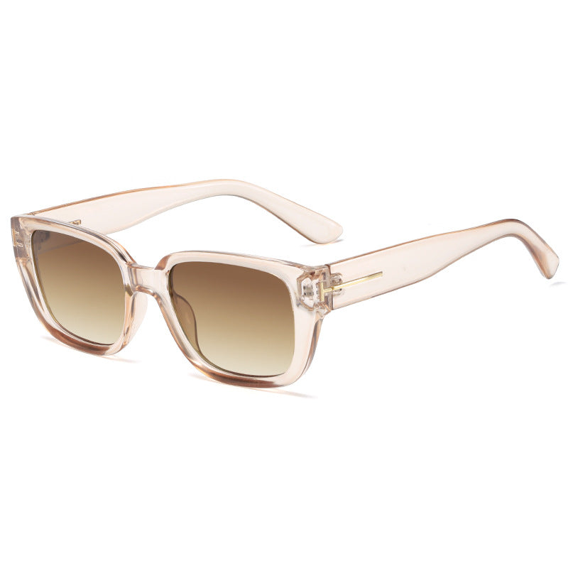 Damen modische quadratische Sonnenbrille mit elegantem Rahmen Brehn