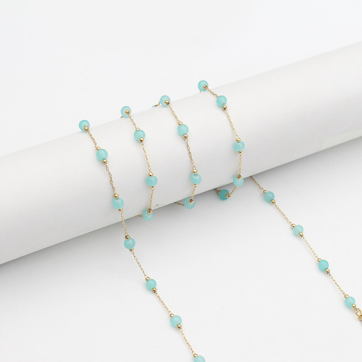 Elegante Perlen Brillenhalter Kette Brehn