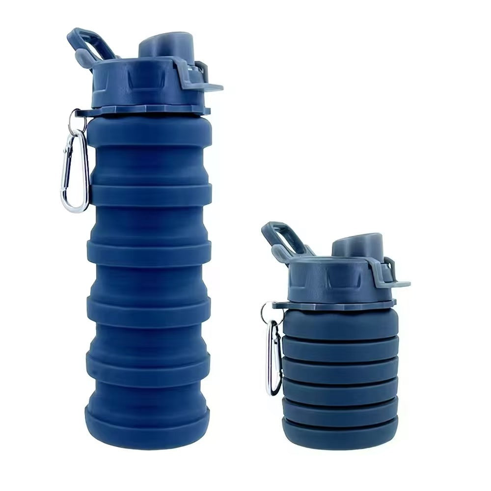 Damen zusammenfaltbare Silikon-Trinkflasche Brehn