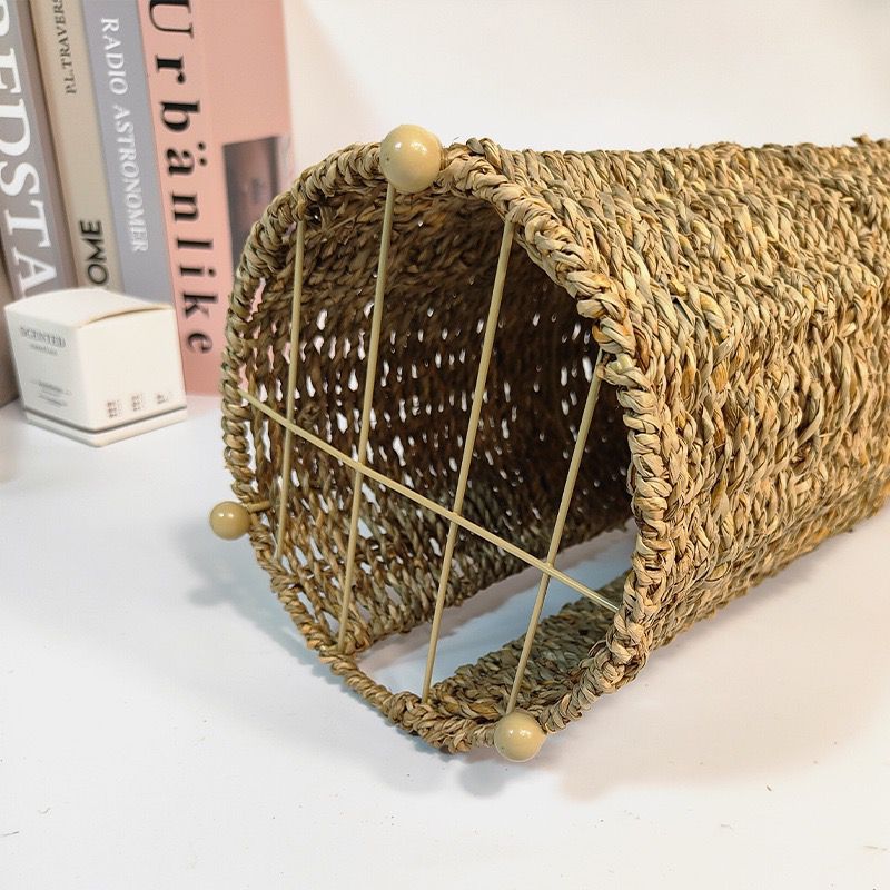 Damen Multifunktionaler Rattan Ablagekorb Brehn