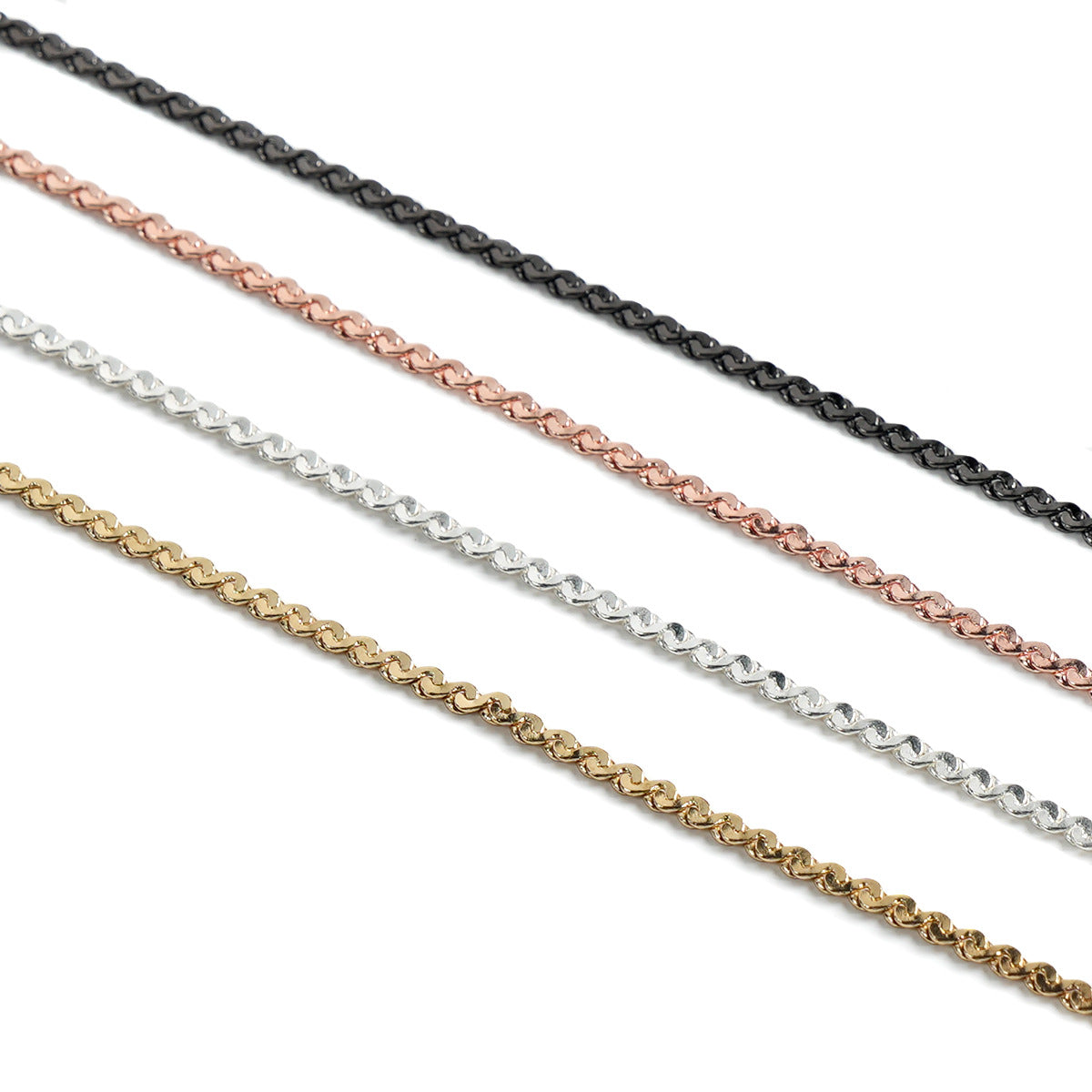 Stylische Metall Brillen Kette Brehn
