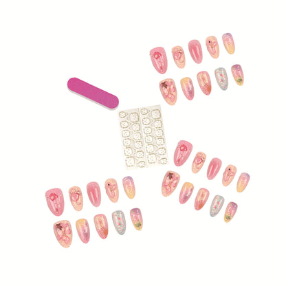 Artisanale Druck-Nagelspitzen Set