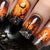 Kreatives Halloween-Themen Nagelkunstset Brehn
