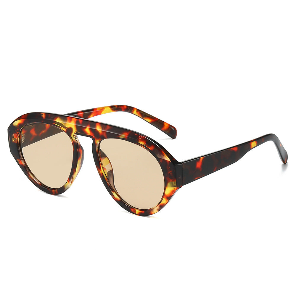 Chic Übergroße Achteckige Sonnenbrille Brehn