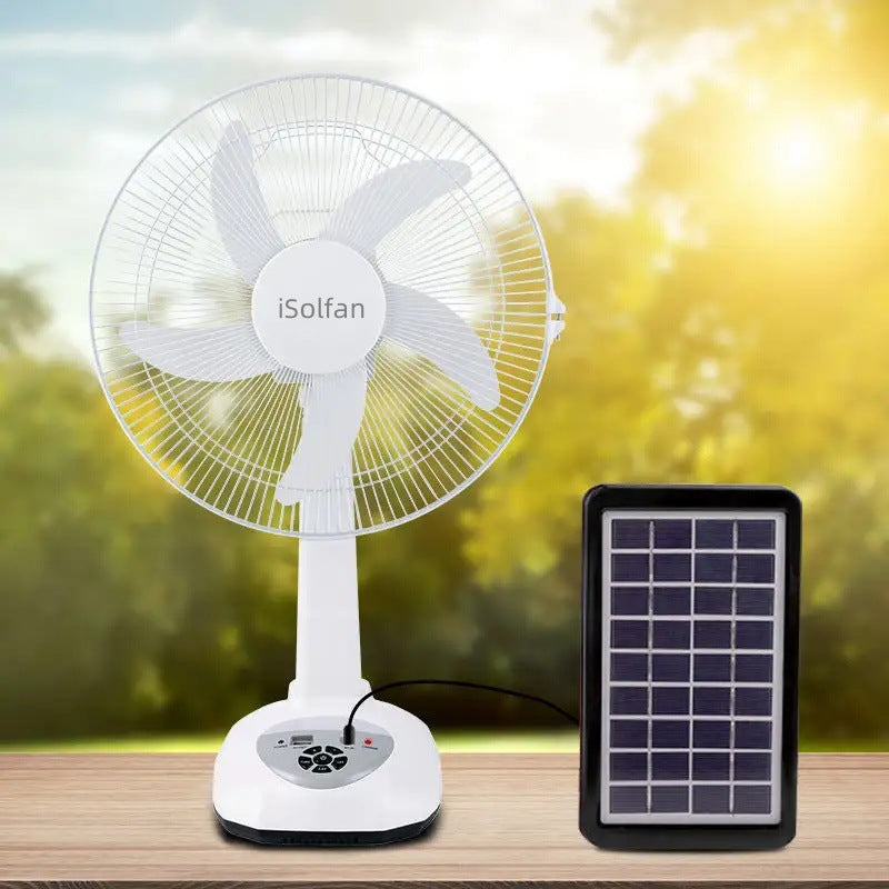 Damen tragbarer Solarventilator mit intelligentem Steuerungssystem Brehn