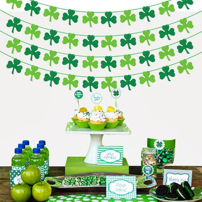 Festliche Shamrock-Girlande Brehn