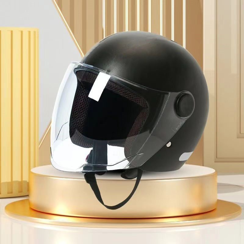 WoStylish Motorradhelm Brehn
