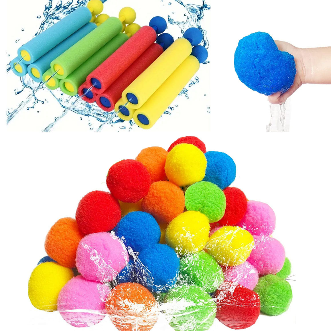 Unisex Wasserfeste Spielzeug-Pompoms Brehn